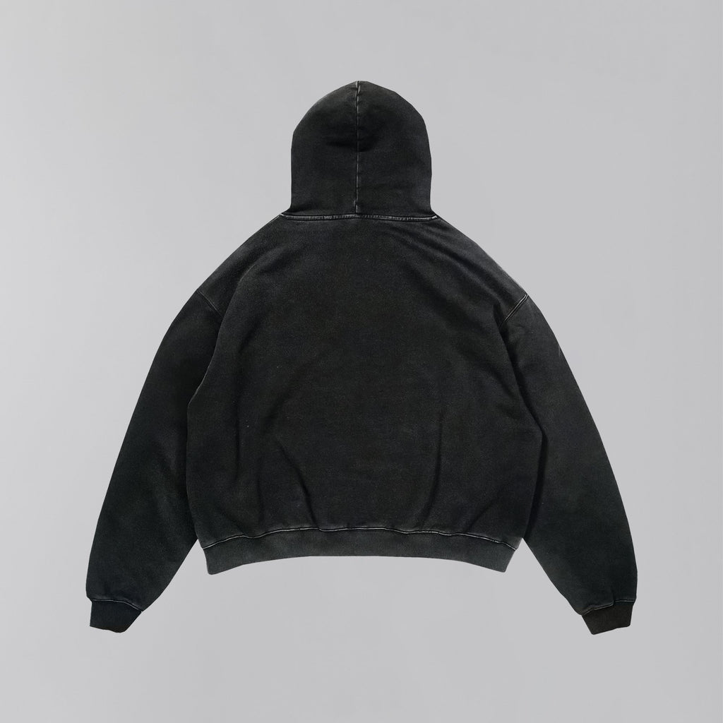 Blank Hoodie - Vintage Black - palsme