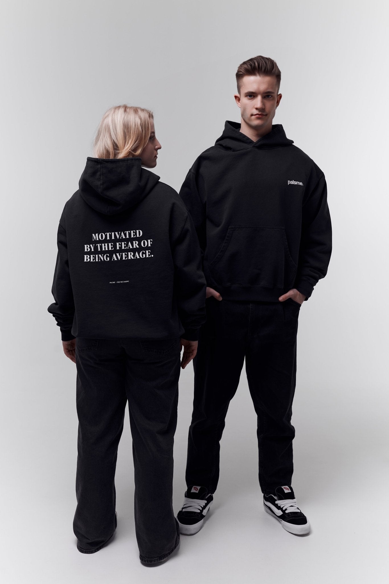 Motivation Hoodie - Vintage Black - palsme