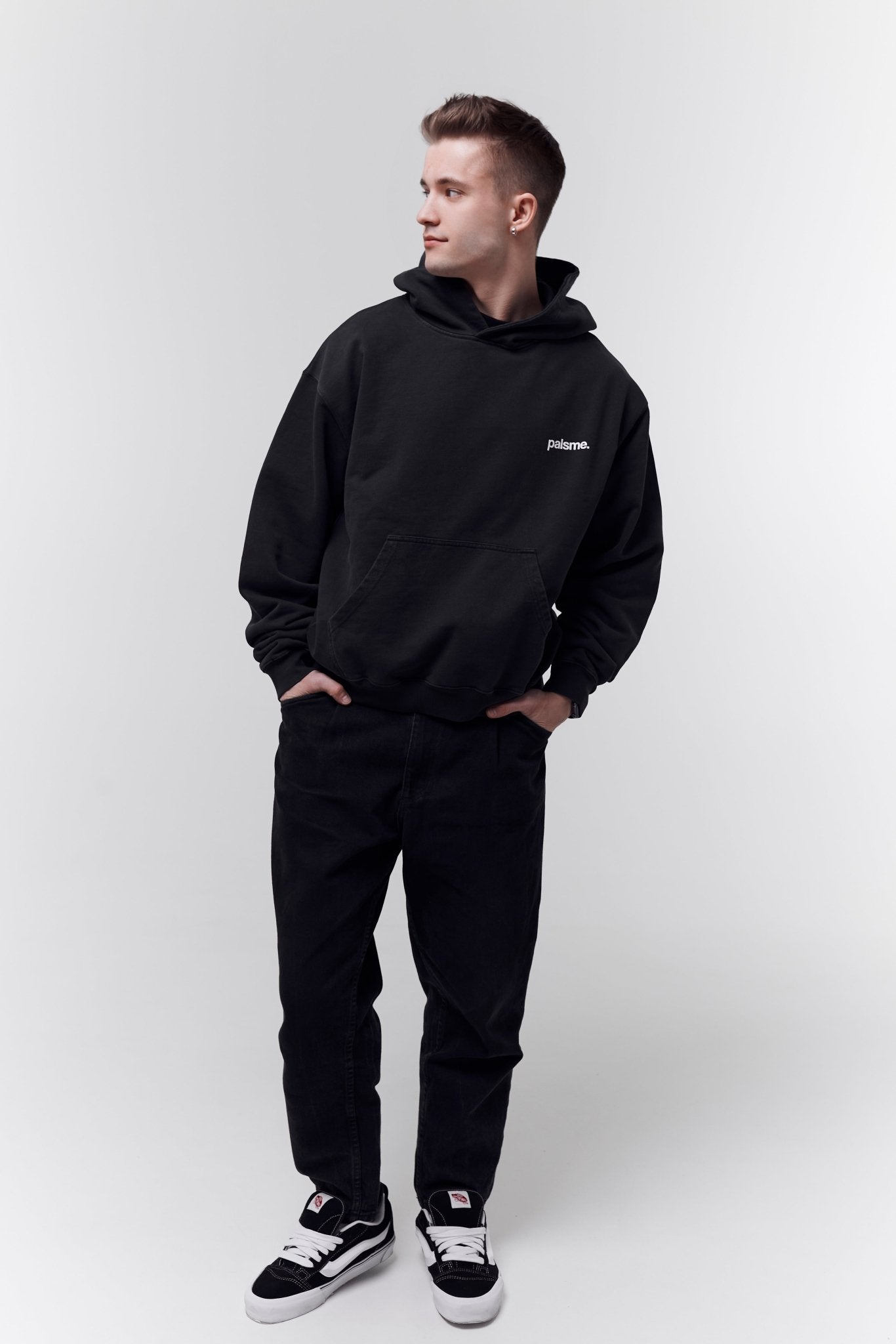 Motivation Hoodie - Vintage Black - palsme